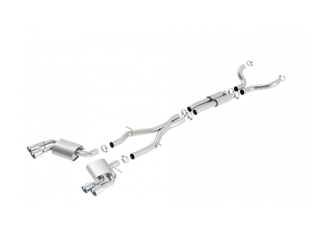 Exhaust Borla Chevrolet Camaro SS 2016+ Cat-back 3" - 140687 / 140688 / 140689 / 140690